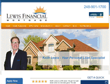 Tablet Screenshot of lewisfin.com